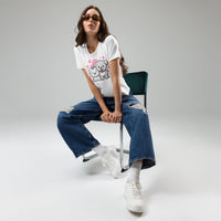 Women’s T-Shirt Crew Neck Animals
