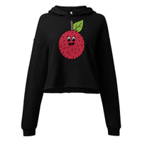 Crop Hoodie Fruits Veggies