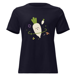 Women's Relaxed T-Shirt Fruits Veggies