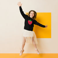 Youth Sweatshirt Fruits Veggies
